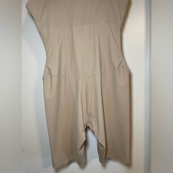 Maidenform Shaping Bodysuit 00874 2XL Ultra Firm Control Beige - Picture 10 of 14